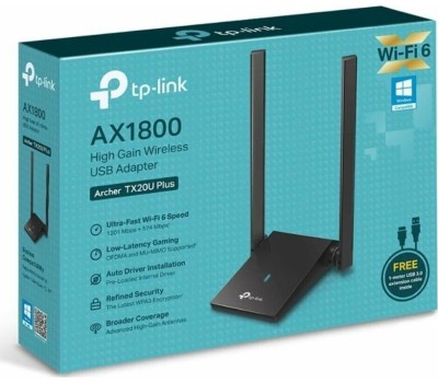 TP-LINK Wi-Fi адаптер Archer TX20U Plus USB 3.0