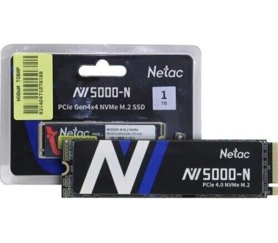 NETAC Накопитель SSD M.2 2280 1TB NVME NT01NV5000N-1T0-E4X