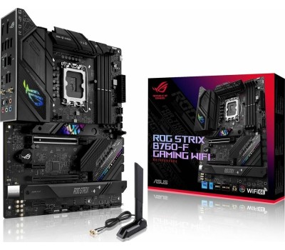 Материнская плата ASUS Материнская плата ROG STRIX B760-F GAMING WIFI, Socket LGA 1700, Intel B760, ATX, Ret
