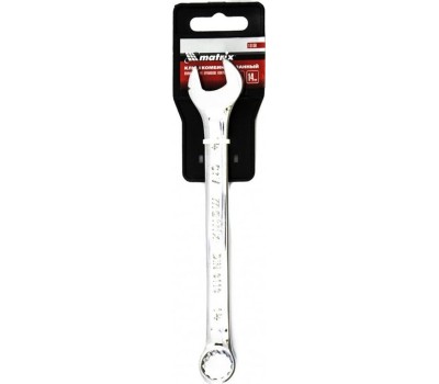 Комбинированный ключ MATRIX Ключ комбинированный, 14 мм, CrV, полированный хром 15158