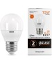 GAUSS Упаковка ламп LED E27, шар, 10Вт, 10 шт. [53210]