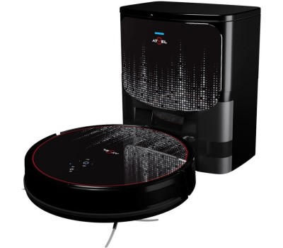 ATVEL Робот-пылесос R80 Base, черный/черный [r80 base black]