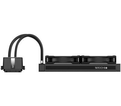 ID-COOLING Система водяного охлаждения Dashflow 240 Basic, 4-pin, одноцветная, 120мм, черный, retail [dashflow 240 basic black]