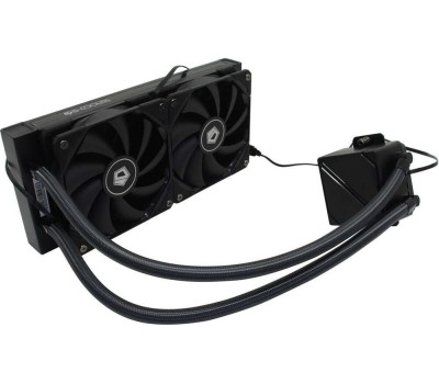 ID-COOLING Система водяного охлаждения Dashflow 240 Basic, 4-pin, одноцветная, 120мм, черный, retail [dashflow 240 basic black]