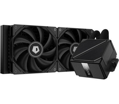 ID-COOLING Система водяного охлаждения Dashflow 240 Basic, 4-pin, одноцветная, 120мм, черный, retail [dashflow 240 basic black]