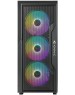 Корпус для ПК AZZA Корпус ATX Fighter, Midi-Tower, без БП, черный [csaz-290 fighter]