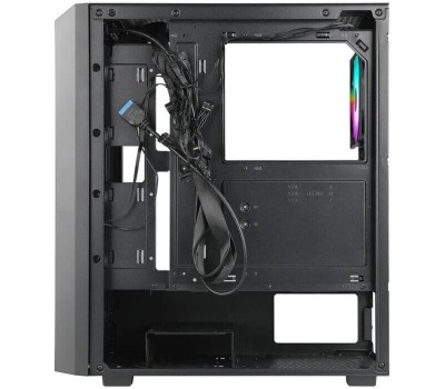 Корпус для ПК AZZA Корпус ATX Fighter, Midi-Tower, без БП, черный [csaz-290 fighter]