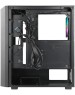Корпус для ПК AZZA Корпус ATX Fighter, Midi-Tower, без БП, черный [csaz-290 fighter]