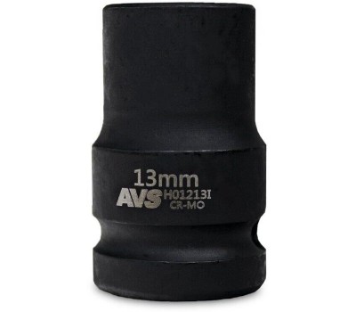Головка торцевая AVS TOOLS Головка торцевая ударная 6-гранная 1/2''DR (13 мм) AVS H01213I