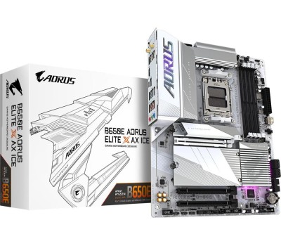 Материнская плата GIGABYTE Материнская плата B650E AORUS ELITE X AX ICE, Socket AM5, AMD B650, ATX, Ret