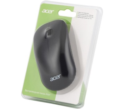 Мышь Acer OMR130 [ZL.MCEEE.00F] черный оптическая (1200dpi) беспроводная USB (3but)