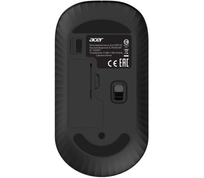 Мышь Acer OMR130 [ZL.MCEEE.00F] черный оптическая (1200dpi) беспроводная USB (3but)