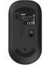 Мышь Acer OMR130 [ZL.MCEEE.00F] черный оптическая (1200dpi) беспроводная USB (3but)