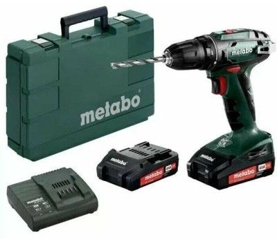 METABO Ударная дрель-шуруповерт SB 18, 2Ач, с двумя аккумуляторами [602245560]