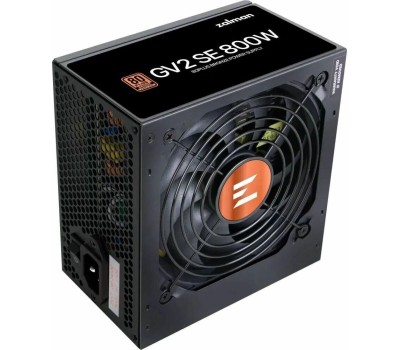 Блок питания ZALMAN Блок питания ATX 800W 80+Bronze APFC 12cm fan GV2 SE 800W ZM800-GV2SE