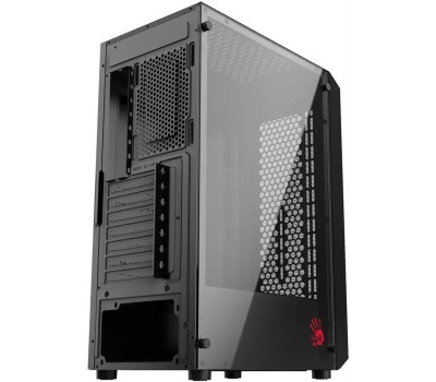 Корпус для ПК BLOODY Корпус ATX BD-CC114, Midi-Tower, без БП, черный [bd-cc114-bk]