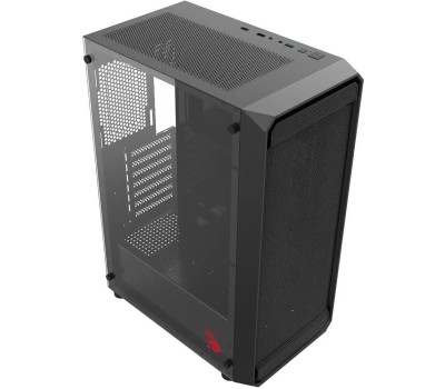 Корпус для ПК BLOODY Корпус ATX BD-CC114, Midi-Tower, без БП, черный [bd-cc114-bk]