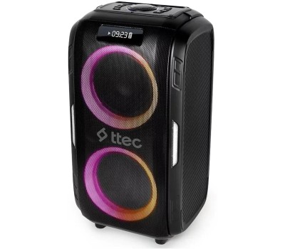 TTEC Беспроводная Bluetooth колонка Carnival Pro 120W Portable Bluetooth Party Speaker. Цвет: черный
