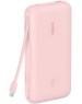 BELKIN Внешний аккумулятор BoostСharge Power Bank 20000mAh USB-A&USB-C 30W со встроенным кабелем USB-C. Цвет: розовый