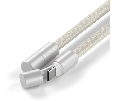 SATECHI Зарядный кабель - ремень через плечо OntheGo Crossbody Lanyard Cable 60W. Длина: 1.5м. Цвет: песочный