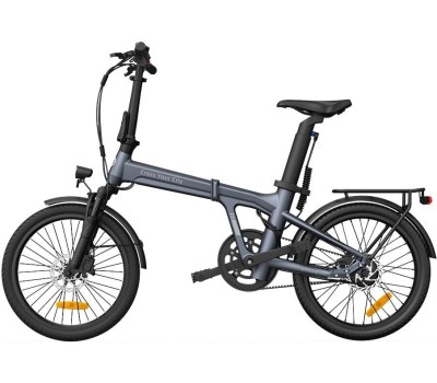 Электровелосипед ADO Air 20 Pro (серый) Складной городской электровелосипед, колеса 20