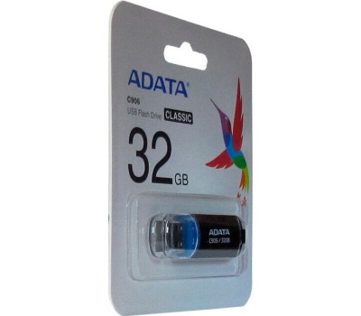 USB флеш A-DATA 32GB C906 черный (AC906-32G-RBK)