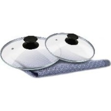 Крышка LARA LR01-98 стеклянная универсальная 26см