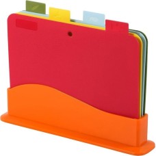 Набор разделочных досок MALLONY Набор разделочных досок на подставке DIVO (4 шт) (986053)