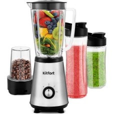 Блендер стационарный KITFORT КТ-1340-3 серебристый