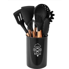 Набор кухонных принадлежностей KELLI KL-01120 черный