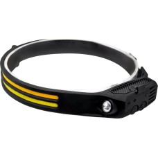 Фонарь налобный RITTER 56205 8 LED COB 7Вт+3Вт/1200мАч/600Лм/IP44 черный