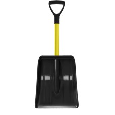 Лопата LUCKY WAY LBPPF001 85*31*8 ковш ПП №1 черный Авто/черенок ФГ желтый/V-ручка черная