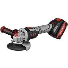 Углошлифовальная машина аккумуляторная P.I.T. Шлифмашина угловая аккум. бесщёточная PWS20H-125B/2 (20В, 125мм, 3 скорости, 2 акб, ЗУ, кейс)