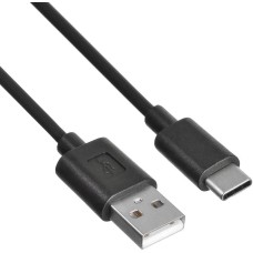 BURO Кабель USB Type-C (m) - USB (m), 0.8м, 2A, черный [usb-tc-0.8b2a]