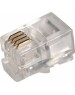 REXANT Разъем телефонный UTP, RJ-9 (4P4C), CAT 3