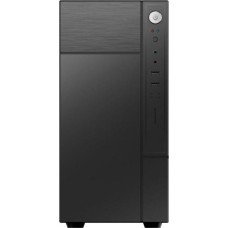 FOXLINE Корпус MiniTower Forza FZ-017 черный (mATX, 450W, 2xUSB3.0, no fan) (FZ-017-SX450R-U32)