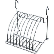 РОССИЯ RUS-285013 Zn Сушилка для посуды на рейлинг навесная
