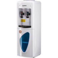 AQUA WORK Кулер 0.7LR, напольный, компрессорный, push - кран, белый [00000023209]