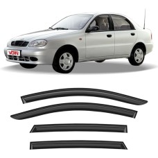 Дефлекторы VOIN Дефлекторы Chevrolet Lanos 97-09 седан, нак., 4шт