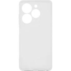 BORASCO Чехол (клип-кейс) для Tecno Spark 20C Silicone Case прозрачный (72689)