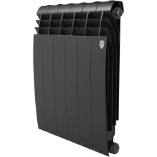 Радиатор ROYAL THERMO Радиатор биметаллический BILINER B 500 Чёрный - 6 секц