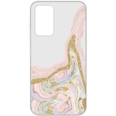 GRESSO Чехол (клип-кейс) Air, для Xiaomi Poco M4 Pro 5G, прозрачный/розовый [gr17aaae9561]