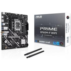 Материнская плата ASUS Материнская плата PRIME B760M-F WIFI LGA1700 mATX 2xDDR5 PCIEx16 PCIEx1 2xM.2 DP HDMI GLAN Wi-Fi 6
