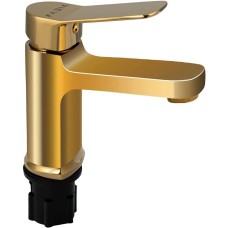 FABIA - Смеситель для раковины, шаровый, цвет ЗОЛОТО. 9830