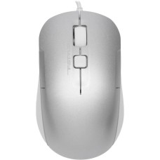 A4TECH Мышь Fstyler FM26S серебристый/белый оптическая 1600dpi silent USB для ноутбука 4but (FM26S USB (ICY WHITE))