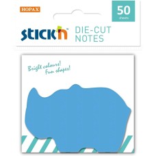 STICK`N Блок самоклеящийся бумажный 21778 50лист. синий 1цв.в упак. 