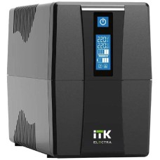 ITK Источник бесперебойного питания Electra EET-0800VA-1-001-S 480Вт 800ВА черный