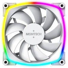 MONTECH Вентилятор для корпуса AX120 ARGB 120х120x25 белый 4-pin 27дБ (AX120 PWM WHITE) Ret