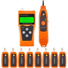 LANMASTER Тестер кабельный LAN-PRO-L/TPK-N-8R оранжевый/черный