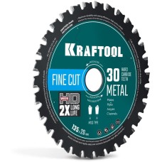 KRAFTOOL Metal Cut 135 х 20 мм, 30Т, диск пильный по металлу и стали (36954-135-20-30)
